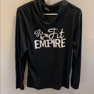 Lightweight athletic hoodie